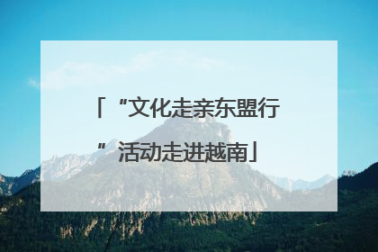“文化走亲东盟行”活动走进越南