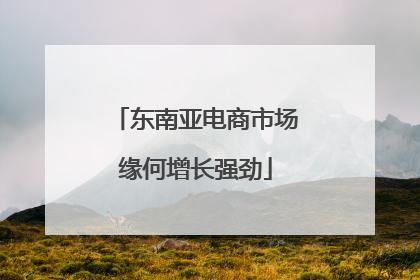 东南亚电商市场缘何增长强劲