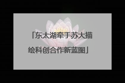 东太湖牵手苏大描绘科创合作新蓝图