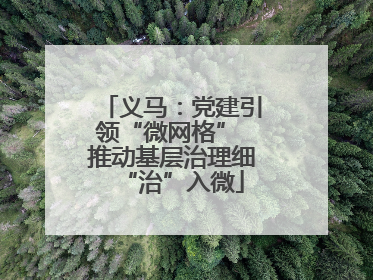 义马：党建引领“微网格” 推动基层治理细“治”入微