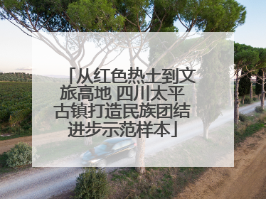 从红色热土到文旅高地 四川太平古镇打造民族团结进步示范样本