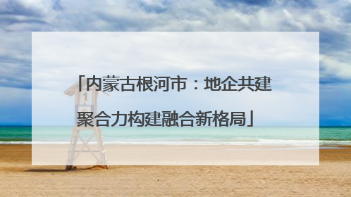 内蒙古根河市：地企共建聚合力构建融合新格局