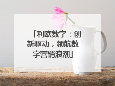利欧数字：创新驱动，领航数字营销浪潮