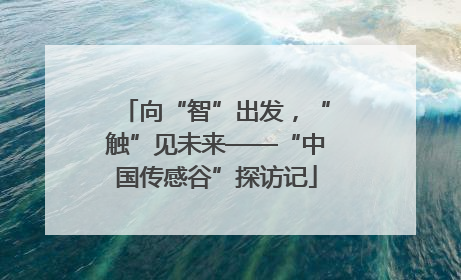 向“智”出发，“触”见未来——“中国传感谷”探访记