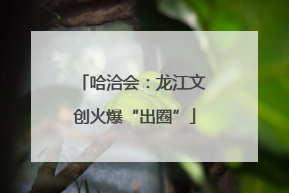 哈洽会：龙江文创火爆“出圈”