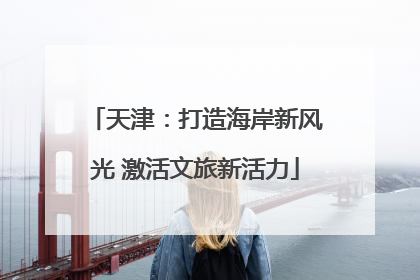 天津：打造海岸新风光 激活文旅新活力