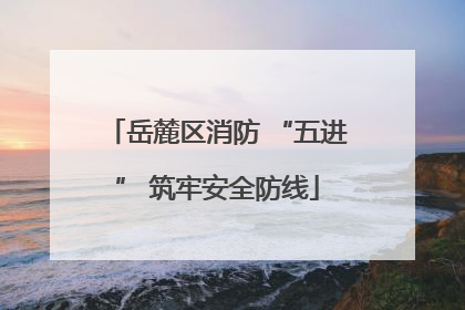 岳麓区消防 “五进” 筑牢安全防线
