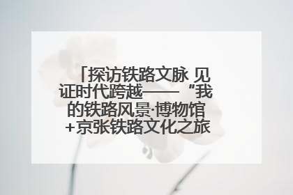 探访铁路文脉 见证时代跨越——“我的铁路风景·博物馆+京张铁路文化之旅”活动在京启动