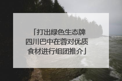 打出绿色生态牌 四川巴中在蓉对优质食材进行组团推介