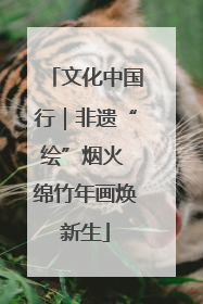 文化中国行｜非遗“绘”烟火 绵竹年画焕新生