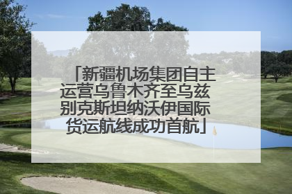 新疆机场集团自主运营乌鲁木齐至乌兹别克斯坦纳沃伊国际货运航线成功首航