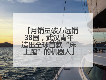 月销量破万远销38国，武汉青年造出全球首款“床上跑”的机器人