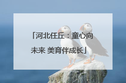 河北任丘：童心向未来 美育伴成长