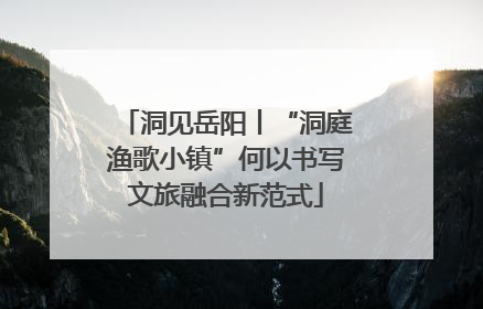 洞见岳阳丨“洞庭渔歌小镇”何以书写文旅融合新范式