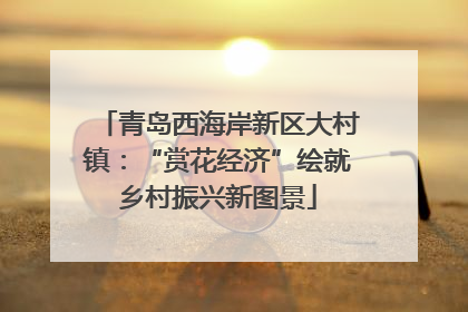 青岛西海岸新区大村镇：“赏花经济”绘就乡村振兴新图景