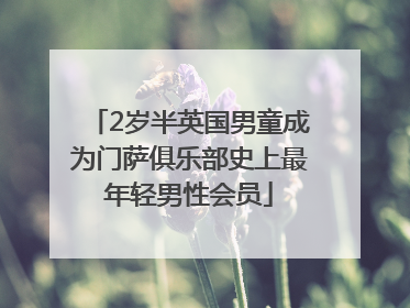 2岁半英国男童成为门萨俱乐部史上最年轻男性会员
